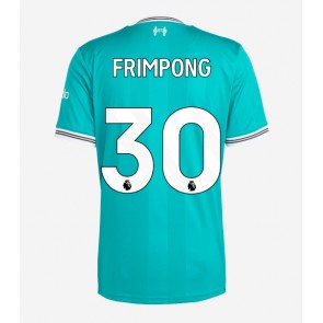 Liverpool Jeremie Frimpong #30 Tercera Equipación 2025-26 Manga Corta